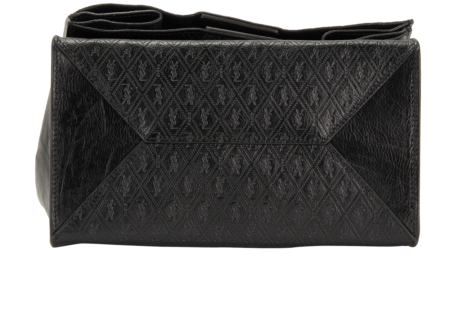 Deli Paper Bag, &pound;410, Handbags, Black, Leather, Top view